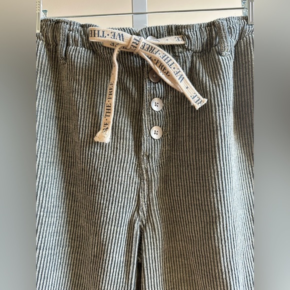 NWT We The Free Roscoe Cord Pull-On Jeans XS Gray Green Tint Thyme - Picture 7 of 10